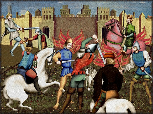 La guerre des comtes de Beaucaire et de Valence